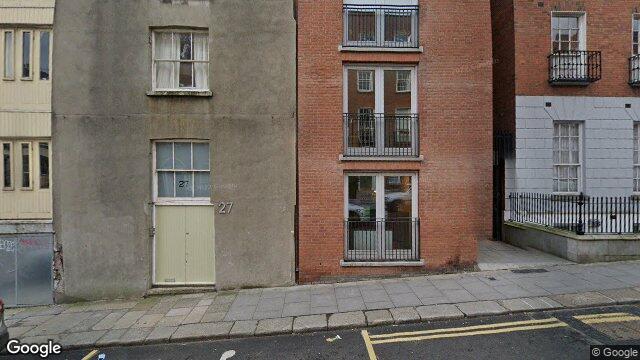 Street view of Apt 4, 26 North Great George S St, Dublin 1