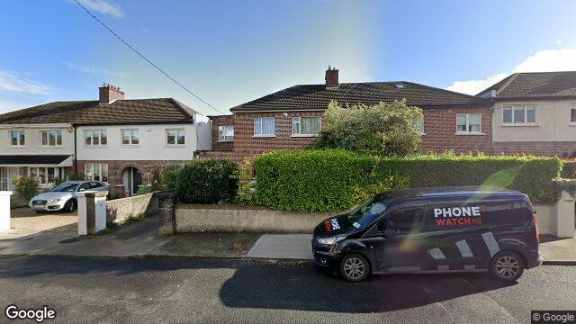 Street view of 15 Woodlands Drive, Stillorgan, Dublin