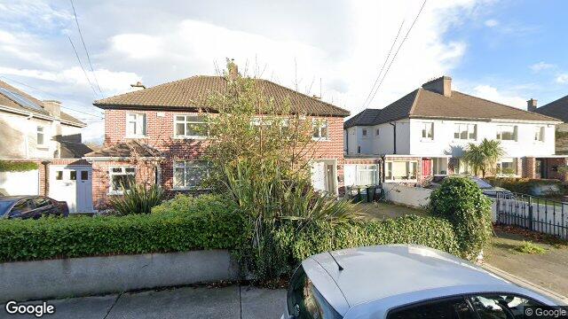 Street view of 134 Clonkeen Road, Blackrock