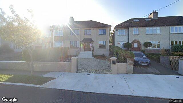 Street view of 31 Deerpark Road, Mount Merrion, Dublin
