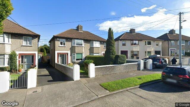 Street view of 57 Seafield Crescent, Blackrock, Co Dublin