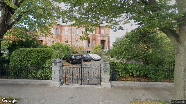 Street view of 14 Ailesbury Road, Simmonscourt