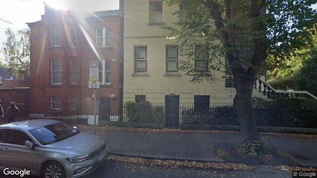Street view of 3 Percy Place, Ballsbridge Dublin 4