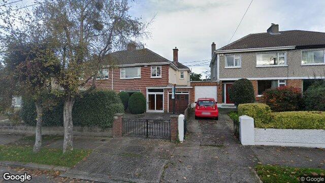 Street view of 56 Springhill Park, Killiney, Dublin