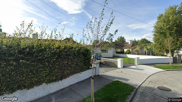 Street view of 10 Clonmore Road, Mount Merrion, Dublin