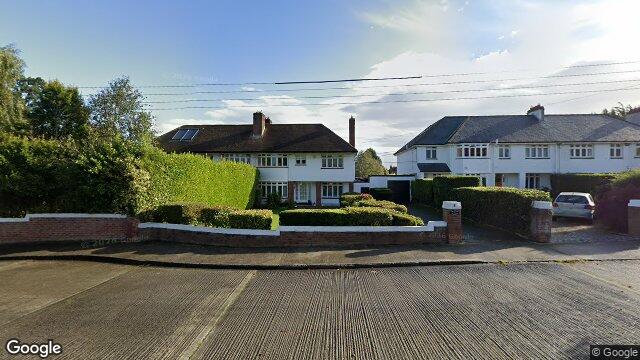 Street view of 8 Sycamore Crescent, Mount Merrion, Blackrock
