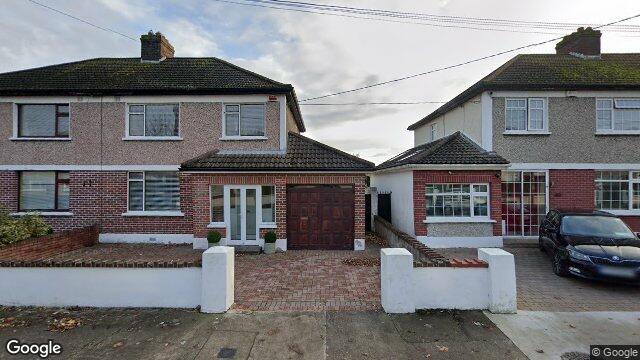 Street view of 17 Ennafort Road, Dublin 5