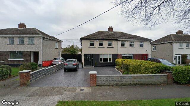 Street view of 36 St Margarets Avenue, Raheny, Dublin 5