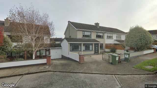 Street view of 34 Glenageary Lodge, Glenageary, Dublin