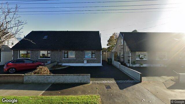 Street view of 54 Rochestown Park, Dun Laoghaire, Dublin