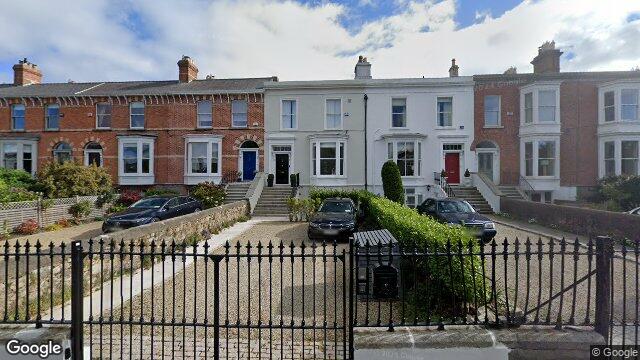 Street view of 24 Ulverton Road, Dalkey