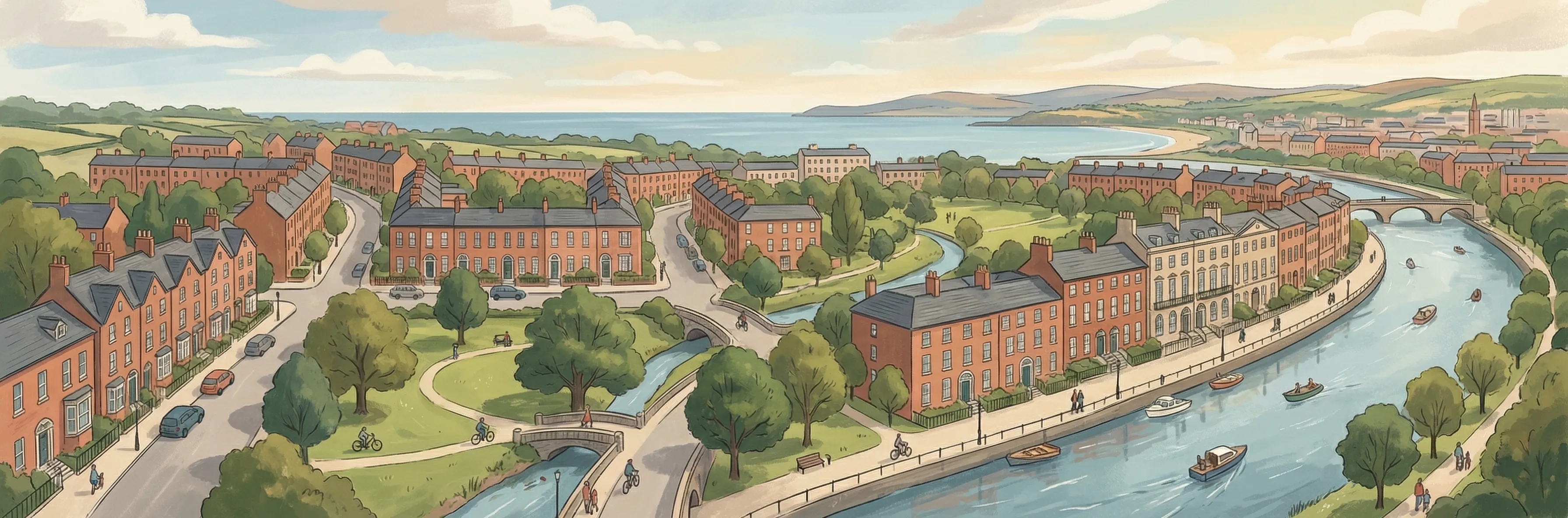 Fairview streetscape