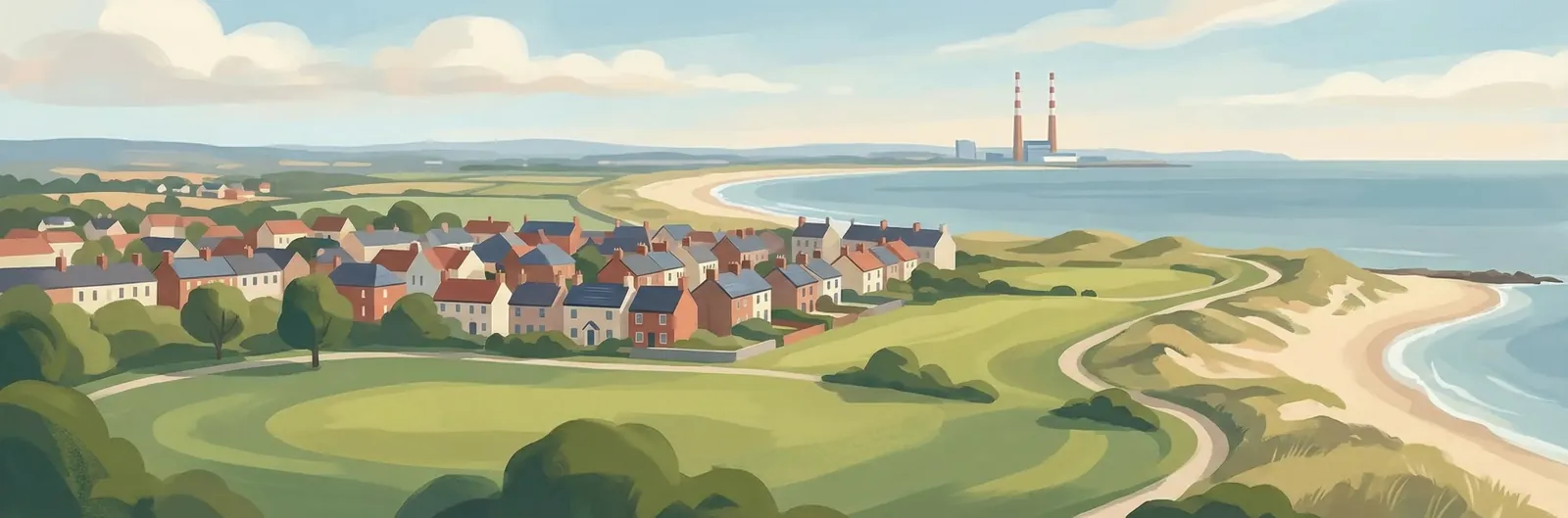 Irishtown, Dublin 4 streetscape