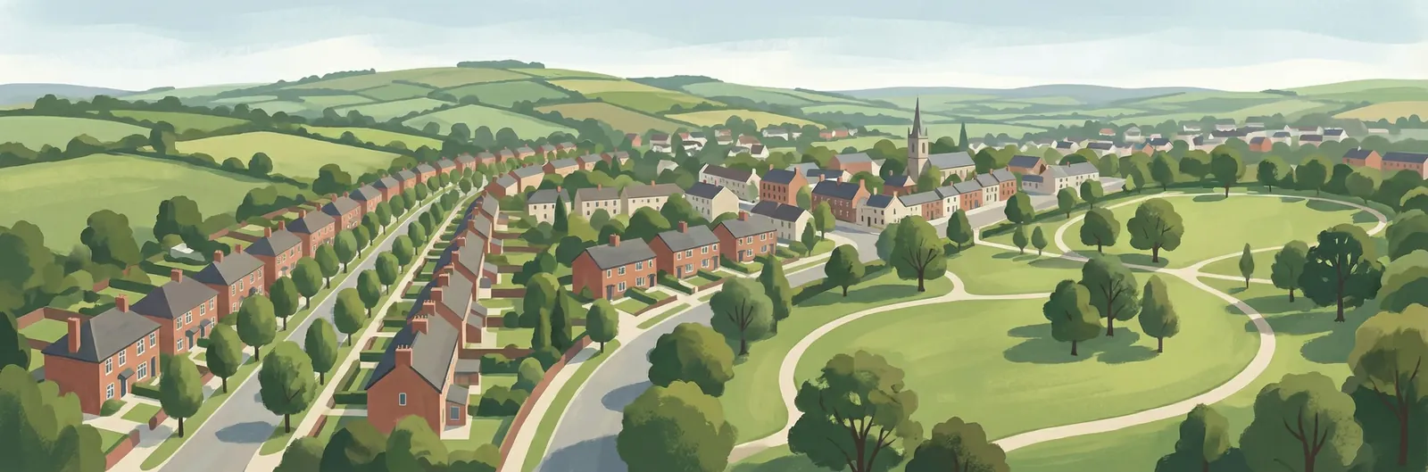 Ballinteer, Dún Laoghaire–Rathdown streetscape