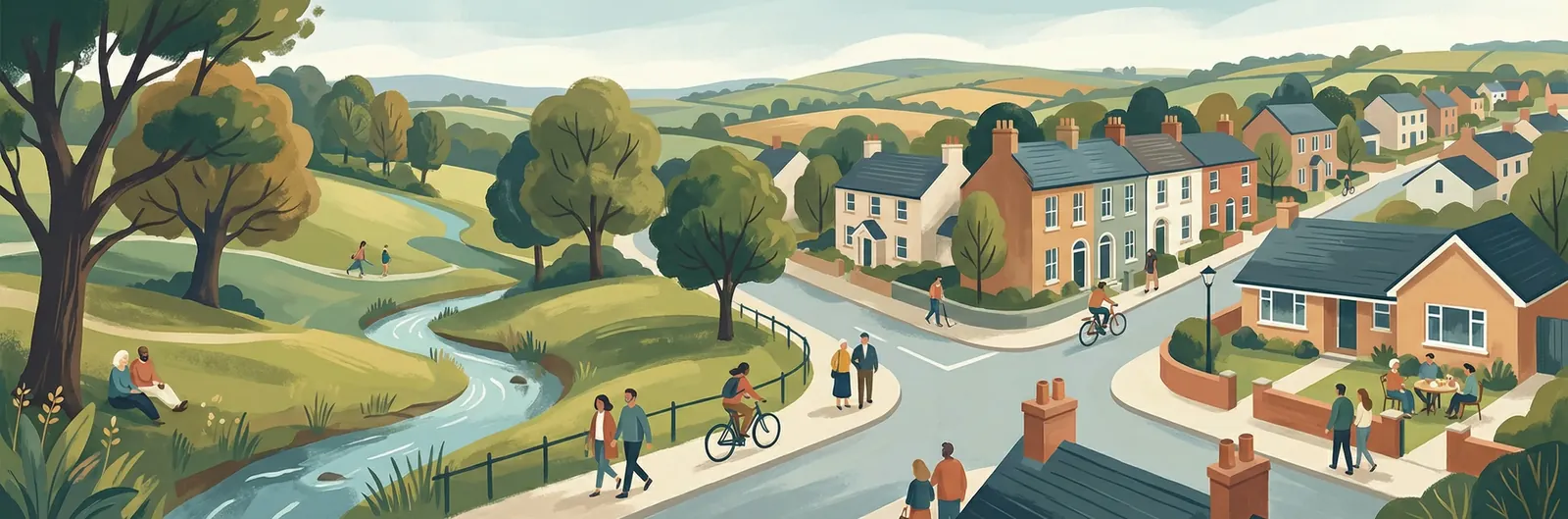 Cabinteely, Dún Laoghaire–Rathdown streetscape