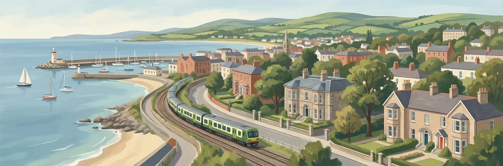 Granitefield, Dún Laoghaire–Rathdown streetscape