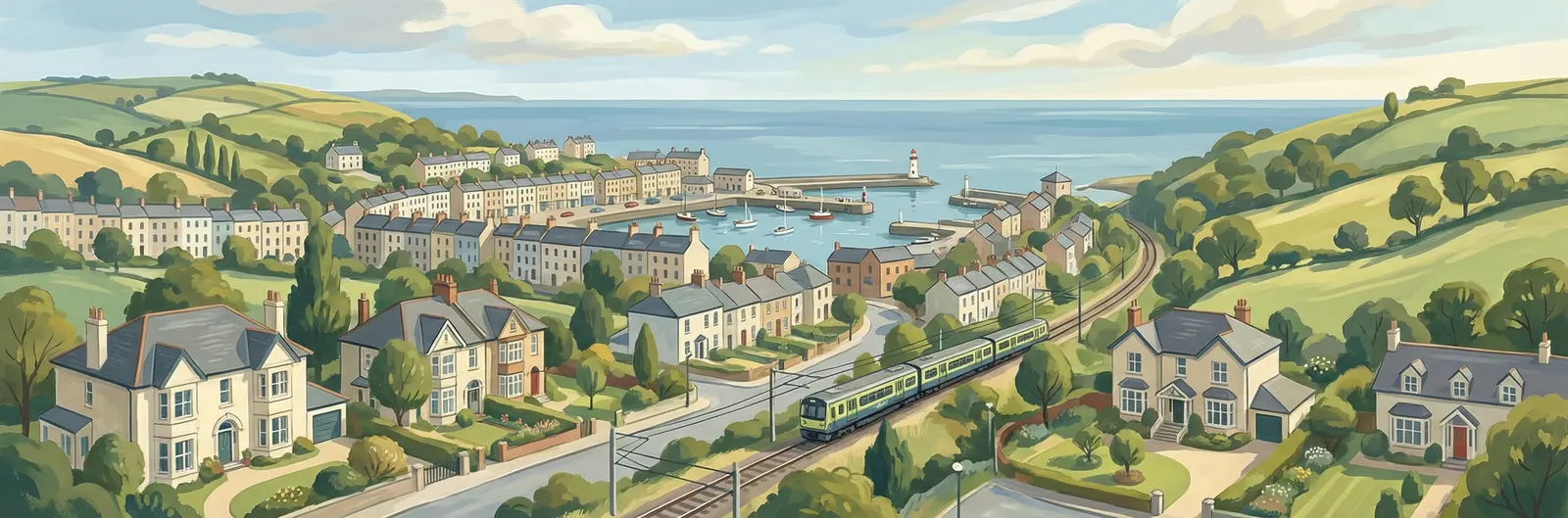 Johnstown, Dún Laoghaire–Rathdown streetscape