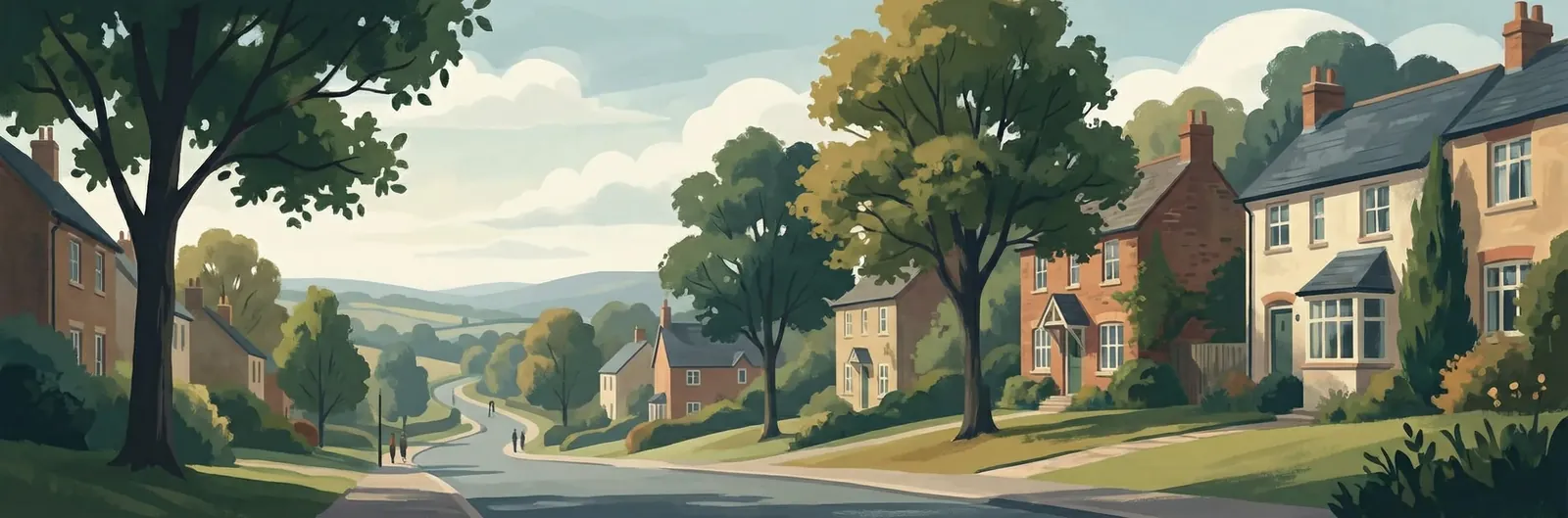 Kill of the Grange, Dún Laoghaire–Rathdown streetscape