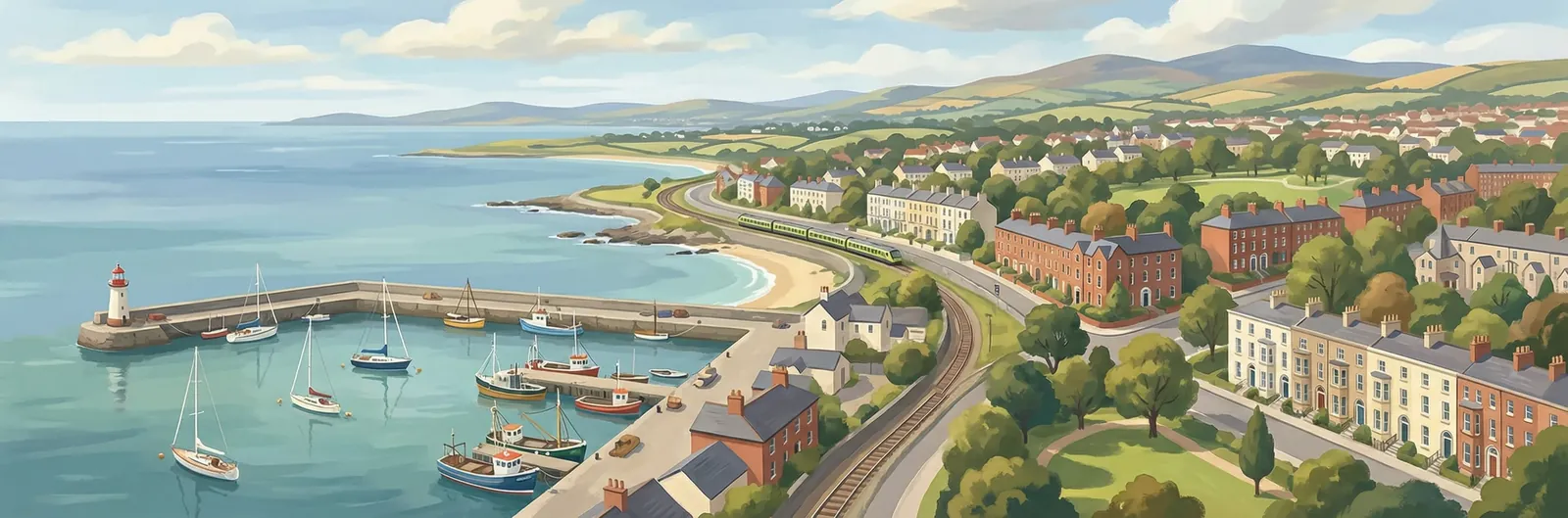 Murphystown, Dún Laoghaire–Rathdown streetscape