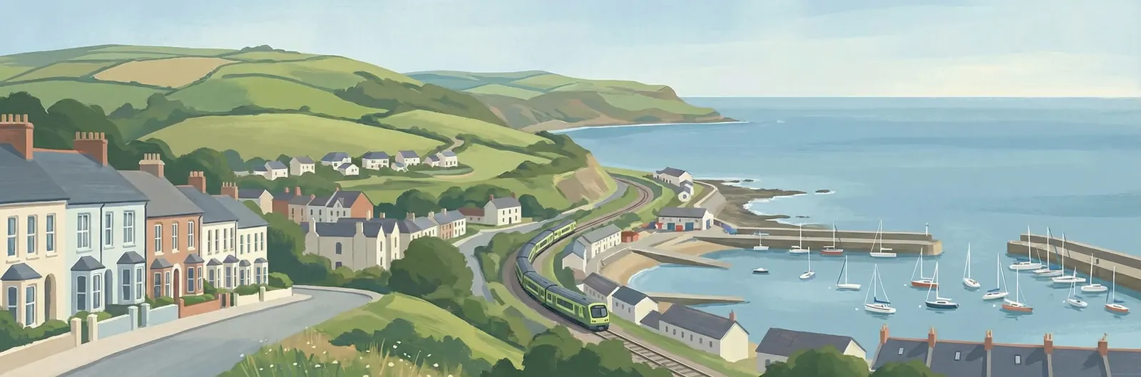 Newpark, Dún Laoghaire–Rathdown streetscape