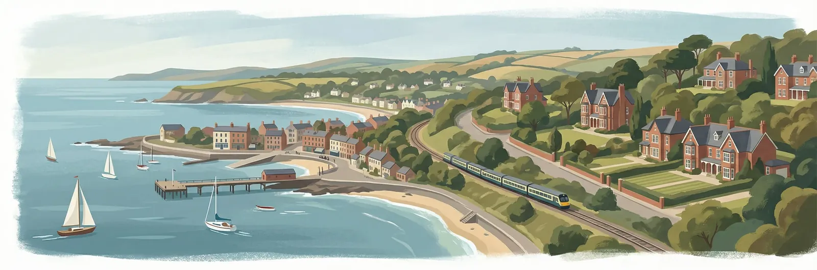 Rochestown Domain, Dún Laoghaire–Rathdown streetscape