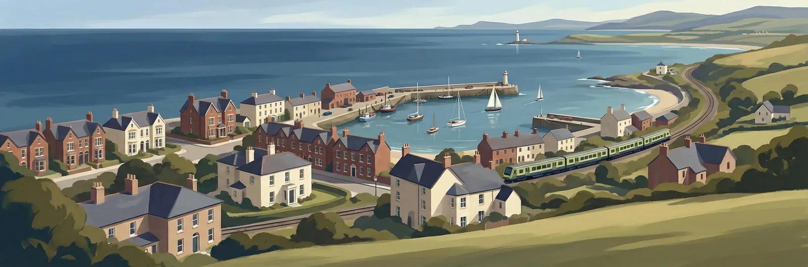 Rochestown, Dún Laoghaire–Rathdown streetscape