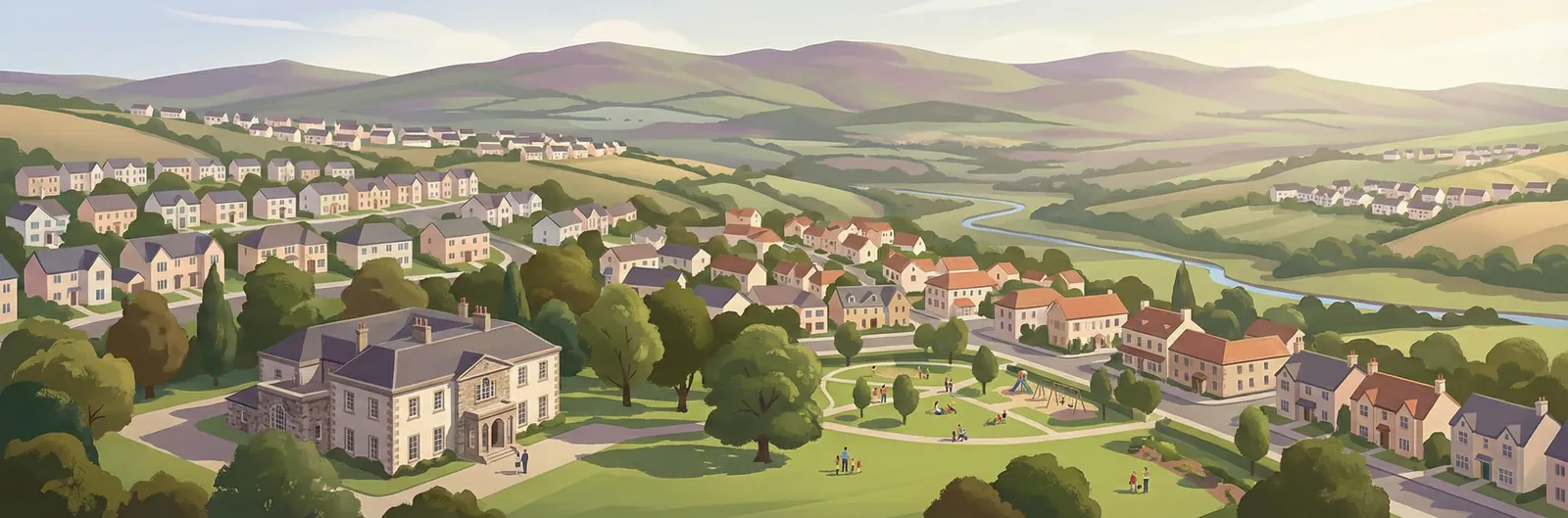 Ballydowd Manor, South Dublin streetscape