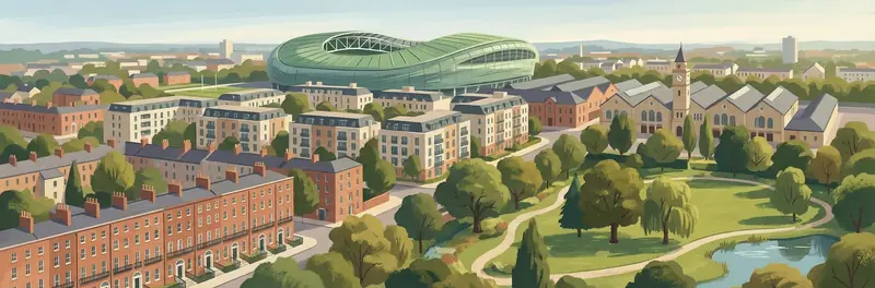 Ballsbridge streetscape