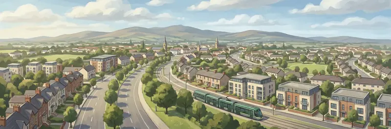 Kilmacud West streetscape