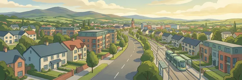 Kilmacud streetscape