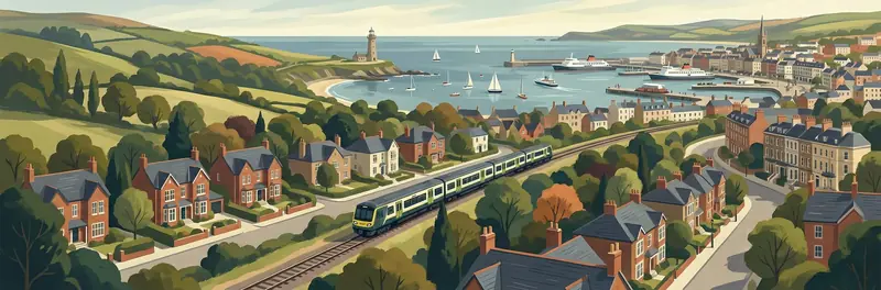 Woodland streetscape