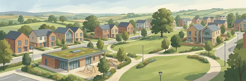 Brownsbarn streetscape