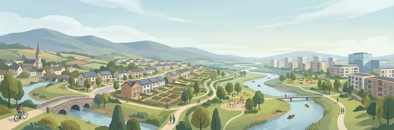 Esker North streetscape