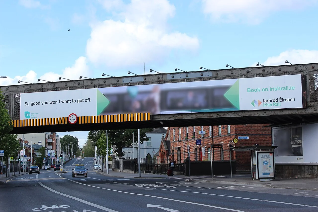 North Strand railway bridge, a landmark in one of Dublin's fastest-growing neighbourhoods